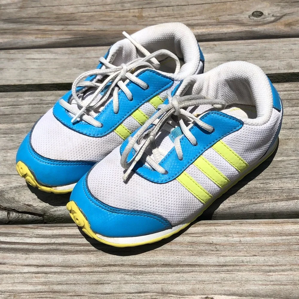 - Adidas Sz 10 Vintage Style Toddler Sneakers! E/VGUC!